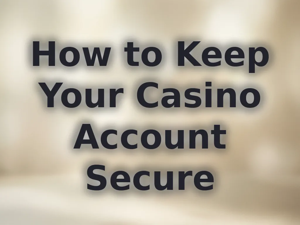 Casino Account Security